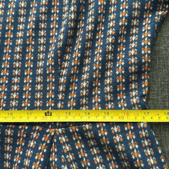 Anthropology Jacquard A-Line Sweater Mini Dress Size Large - Picture 9 of 13